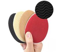 2/8 piezas antideslizante zapatos Mat antepié tacón alto pegatinas mujeres silicona goma suela almohadillas resistente al desgaste hoja inferior