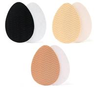 2/8 unidades, 1 par = 2 piezas antideslizantes para zapatos de antepié, calcomanías de tacón alto para mujer, almohadillas de goma de silicona resistentes al desgaste