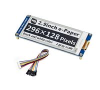 2.9inch E-Paper Module 296x128 Resolution 3.3V/5V Two-Color E-Ink Display Module epaper Screen SPI Interface for Raspberry Pi/Arduino/Nucleo Support Partial Refresh