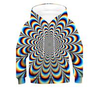 2 a 12 años Niños Niñas 3D Impreso Moda Pullover Sudaderas Novedad Patrón Sudaderas con Capucha Sudaderas Mujer Capucha Y Bolsillos Sudadera Abrigo Niño Animal