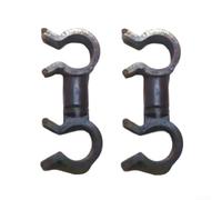 2 abrazaderas de manguera para compartimento del motor, antifricción para motor EA839 3.0T, abrazaderas de nailon resistentes al calor con almohadilla de goma para proteger mangueras de vacío y