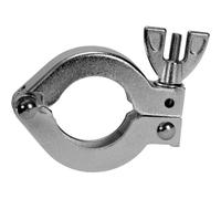 2 abrazaderas rápidas con cierre de tuerca de mariposa, abrazadera de manguera de un solo pasador con tuerca de mariposa for casquillo,(304 Stainless Steel KF25)