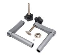 2 abrazaderas rápidas para banco de carpintería, abrazadera de sujeción para perros de banco, abrazadera manual para perros de 19 mm con presión ajustable de hasta 600 libras,