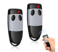 2 abridores de puerta de garaje, mando a distancia compatible con Cardin 433,92 MHz S449 QZ1, S449 QZ2, 2 canales