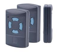 2 abridores de puerta de garaje, mando a distancia para Hörmann HSM4, HSM2, compatible con Hörmann Blue Buttons 868.3 MHz Garage Mando a distancia Handset