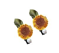 2 accesorios prácticos para el pelo con diseño de flores, elegantes pinzas para el pelo que añaden moda a cualquier peinado para diferentes edades