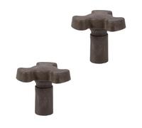 2 acopladores de plato giratorio para microondas, guía de rodillo, soporte de microondas, piezas de reparación, eje de repuesto, altura de 22 mm