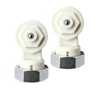 2 adaptadores de ángulo para radiador de 90 grados, adaptador de termostato con rosca M30 x 1,5 mm, montaje a izquierda y derecha, compatible con Oventrop, Buderus, Heimeier, Danfoss, repuesto ideal