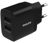 2 adaptadores de corriente USB de 15 W - PHILIPS