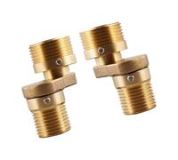 2 adaptadores de grifo de ducha resistentes a la corrosión, ángulos gruesos, cobre en ángulo, pie curvado, accesorios de baño, tornillo excéntrico, piezas de repuesto