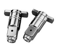 2 adaptadores de llave de acero para taladro eléctrico de impacto eléctrico, llave de herramienta eléctrica