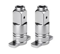 2 adaptadores de llave eléctrica, adaptador de mantenimiento de taller para una rápida conversión en sistemas de llave de impacto, llave de taladro