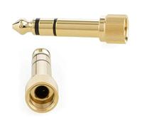 2 adaptadores de piano digital de 6,35 mm macho a hembra de 3,5 mm compatible con teclado Yamaha y auriculares de grado