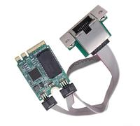 2 adaptadores de red Ethernet 5G M 2 E con chipset RTL8125B compatible con cuatro velocidades IEEE802 3 estándares multimedia