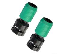 2 adaptadores telescópicos para impacto para herramientas cuadradas de 1/2 pulgada para aceptar brocas hexagonales de 1/4 pulgadas y accesorios