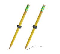 2 ADHD Pencil inquieto, lápiz inquietante roscado con nuez para autismo niños calmantes, silenciosos inquietos sensoriales para el TDAH, el enfoque, el alivios del estrés, las ansiedades