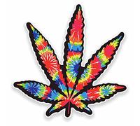 2 adhesivos de vinilo cannabis de 10 cm para portátil con marihuana médica de marihuana #9570 (10 cm de ancho x 10 cm de alto)