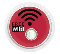 2 adhesivos Free WiFi para FreeStyle Libre 3 sensores, color rojo