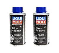 2 aditivos Liqui Moly 1581 para motocicleta 4T Bike 125 ml