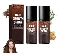 2 aerosoles para el crecimiento del cabello, 50 ml, serum para el crecimiento del cabello, aerosol para el crecimiento del cabello, para acelerar el crecimiento del cabello, previene la caída del
