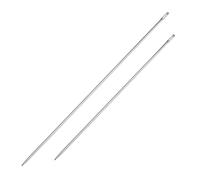2 Agujas Profesionales para Tapicería, Agujas de Coser de 25+30cm de Largo Agujas Grandes para el Cabello Agujas Grandes para Tapicería de Cuero