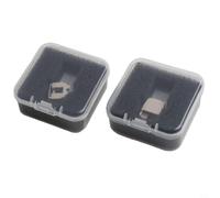 2 Agujas Repuesto ATN3600L para Audio-Technica LP60 | Instalación sin herramientas, ajuste seguro en ranura, compatible AT-LP60, sonido nítido, larga duración