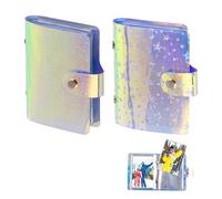 2 álbumes de fotos pequeños para fotos de 8,6 cm, 36 bolsillos para Polaroid, Instax Mini Album, Fujifilm y Kpop, tarjetas fotográficas para películas instantáneas