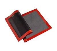2 Alfombrillas de Silicona, Fibra de Vidrio Microperforada, Alfombrilla de Silicona, No Tóxica, sin Olor, Alfombrilla para Hornear, Fuerte Resistencia Al Calor, Horno o