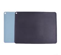 2 alfombrillas protectoras de silicona para transferencia de resina y tareas de limpieza, adecuadas para espacios de trabajo de impresoras 3D, resistentes con diseño de borde elevado