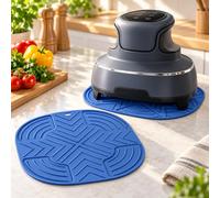 2 Alfombrillas Silicona Freidora para Ardes AR1K32 | 2 alfombrillas azules de silicona con relieve para proteger la encimera del calor y facilitar el cuidado diario.