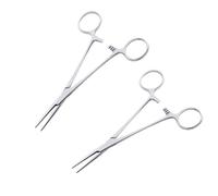 2 alicates de piercing, bola de perforación, herramienta de pinza de arteria, alicates para bolas, herramienta de agarre de bola de perforación, juego de herramientas de costura, para abrazadera