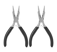 2 alicates de punta redonda, cortador de alambre, mini alicates de precisión 4 en 1, alicates para doblar alambre, herramientas para hacer joyas para envolver alambre, fabricación