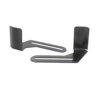 2 almohadillas de arandela de placa de apoyo para amoladora, protector de seguridad de metal para amoladora de banco tipo 150/200, accesorios de repuesto izquierdo y derecho