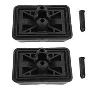 2 almohadillas de elevación de soporte para debajo del coche 51710153103, almohadilla de punto de gato para coche con estabilidad mejorada, distribución uniforme del peso debajo