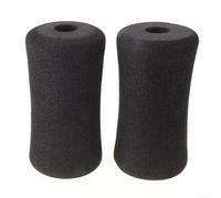 2 almohadillas de espuma para extensión de piernas de repuesto para máquinas de gimnasio, cojín antideslizante de alta densidad para levantamiento de pesas y sentadillas, se adapta a tubos de 22 a 25