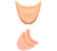 2 almohadillas de gel de silicona suave para zapatos de ballet con agujero transpirable, talla única, almohadillas de gel para alivio de ampollas