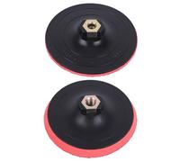 2 almohadillas de lijado adhesivas para pulir ángulos, amoladora, herramienta pulidora de pulidor, pulido de detalles automotrices, disco de lijado adhesivo