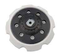 2 almohadillas de lijado de 5 pulgadas, placa de soporte de 8 agujeros de 125 mm para lijadoras Metabo SXE 325 Intec 425, disco de respaldo de gancho y bucle de alta elasticidad