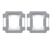 2 Almohadillas de Limpieza de Microfibra con Soporte ECOVACS WINBOT W3 Omni | W3 Omni pieza de Repuesto, Fácil Montaje sin Herramientas, para Limpio Ventana Manchas