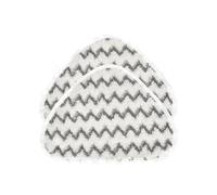 2 almohadillas de microfibra repuesto for mopa, lavables y reutilizables, for la herramienta limpieza a vapor con pulverizador caliente Vileda(Light Grey)