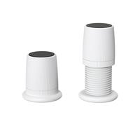 2 almohadillas de nivelación ajustables multiusos, elevadores de muebles para suelos irregulares, estabilizadores de patas de altura ajustable