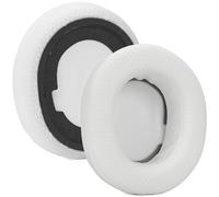 2 Almohadillas de Repuesto Blancas de Malla de Fútbol Compatibles con SteelSeries Arctis Nova Pro Wireless