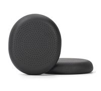 2 Almohadillas de Repuesto Negras Perforadas de Cuero Proteico Compatibles con Auriculares Inalámbricos Logitech H800