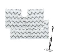 2 almohadillas de repuesto para mopa de vapor Shark S3500, mopa de bolsillo de microfibra compatible con Shark Klik n'Flip S3601 S3550 S3801 S3901 S2901 S6001UK S6003 S6005 SE450