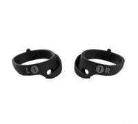 2 almohadillas de silicona con anillos de retención para BOSE para QC Ultra II, diseñadas para permanecer en su lugar a través de caminar, correr y viajar (anillo de retención S)