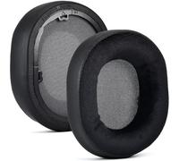 2 Almohadillas Negras de Cuero y Terciopelo Compatibles con Auriculares Corsair HS55 HS65 HS55 PRO