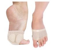 2 almohadillas para el antepié para mujer - Cojín protector para danza clásica para aliviar el dolor del antepié (Complexion XS)