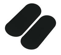 2 almohadillas protectoras de silicona para tambor con adhesivo extraíble para protección de instrumentos de percusión y prevención de daños