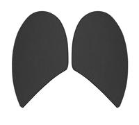 2 almohadillas protectoras universales para zapatos, negras, antideslizantes, para el antepié, suelas, parches para uso diario y actividades deportivas