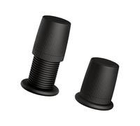 2 almohadillas universales de nivelación de altura ajustable, elevadores de muebles para piernas, almohadillas de protección de suelo, almohadillas duraderas para las piernas